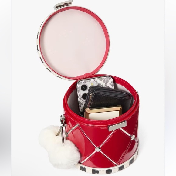 KATE SPADE Novelty Crossbody Drum BAG NWT - Picture 4 of 7